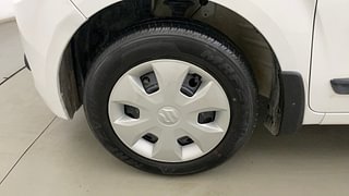 Used 2022 Maruti Suzuki Wagon R 1.2 ZXI Petrol Manual tyres LEFT FRONT TYRE RIM VIEW