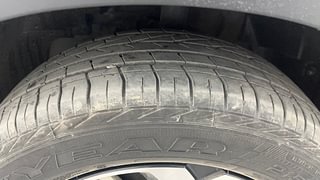 Used 2021 Tata Nexon XZ Plus S Petrol Manual tyres LEFT FRONT TYRE TREAD VIEW