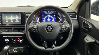 Used 2023 Renault Kiger RXZ Turbo CVT Dual Tone Petrol Automatic interior STEERING VIEW