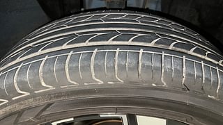 Used 2023 Renault Kiger RXZ Turbo CVT Dual Tone Petrol Automatic tyres RIGHT FRONT TYRE TREAD VIEW