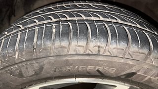 Used 2021 Hyundai New i20 Asta (O) 1.2 MT Petrol Manual tyres LEFT FRONT TYRE TREAD VIEW