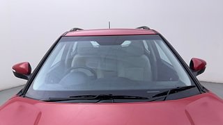 Used 2023 Mahindra XUV 300 W8 (O) Petrol Petrol Manual exterior FRONT WINDSHIELD VIEW