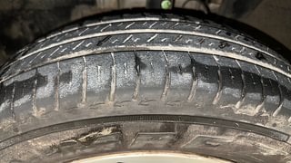 Used 2022 Renault Triber RXT AMT Petrol Automatic tyres LEFT FRONT TYRE TREAD VIEW