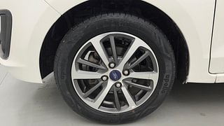 Used 2021 Ford Figo [2019-2021] Titanium Petrol Petrol Manual tyres LEFT FRONT TYRE RIM VIEW