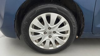 Used 2016 Maruti Suzuki Baleno [2015-2019] Alpha Petrol Petrol Manual tyres LEFT FRONT TYRE RIM VIEW