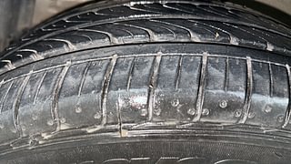 Used 2012 Maruti Suzuki Ertiga [2012-2015] ZXi Petrol Manual tyres LEFT FRONT TYRE TREAD VIEW