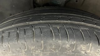 Used 2021 Maruti Suzuki Ignis Sigma MT Petrol Petrol Manual tyres LEFT FRONT TYRE TREAD VIEW