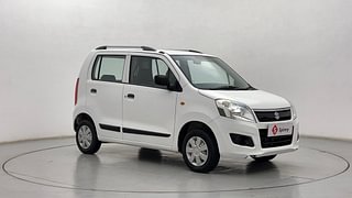 Used 2018 Maruti Suzuki Wagon R 1.0 [2013-2019] LXi CNG Petrol+cng Manual exterior RIGHT FRONT CORNER VIEW