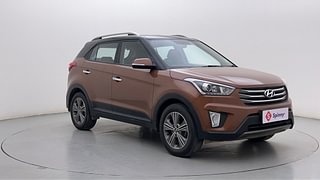 Used 2017 Hyundai Creta [2015-2018] 1.6 SX Plus Dual Tone Petrol Petrol Manual exterior RIGHT FRONT CORNER VIEW