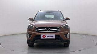 Used 2017 Hyundai Creta [2015-2018] 1.6 SX Plus Dual Tone Petrol Petrol Manual exterior FRONT VIEW