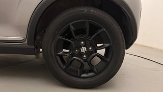 Used 2022 Maruti Suzuki Ignis Zeta AMT Petrol Petrol Automatic tyres LEFT REAR TYRE RIM VIEW