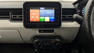 Used 2022 Maruti Suzuki Ignis Zeta AMT Petrol Petrol Automatic interior MUSIC SYSTEM & AC CONTROL VIEW