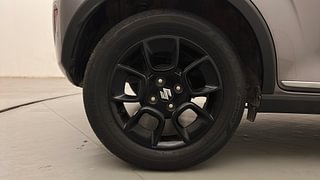 Used 2022 Maruti Suzuki Ignis Zeta AMT Petrol Petrol Automatic tyres RIGHT REAR TYRE RIM VIEW