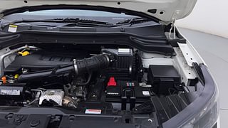 Used 2022 Mahindra XUV 300 W6 AMT Petrol Petrol Automatic engine ENGINE LEFT SIDE HINGE & APRON VIEW