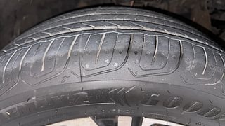 Used 2023 MG Motors Astor Sharp 1.5 MT Petrol Manual tyres LEFT FRONT TYRE TREAD VIEW