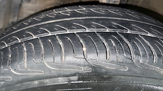 Used 2013 Maruti Suzuki Swift Dzire VXI Petrol Manual tyres LEFT FRONT TYRE TREAD VIEW