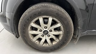 Used 2016 Mahindra XUV500 [2015-2018] W10 Diesel Manual tyres LEFT FRONT TYRE RIM VIEW