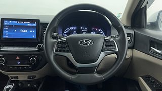 Used 2021 Hyundai Verna SX Opt IVT Petrol Petrol Automatic interior STEERING VIEW