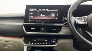 Used 2020 Kia Seltos HTX G Petrol Manual interior MUSIC SYSTEM & AC CONTROL VIEW