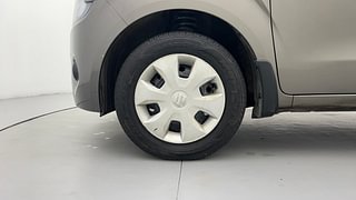 Used 2019 Maruti Suzuki Wagon R 1.2 [2019-2022] VXI Petrol Manual tyres LEFT FRONT TYRE RIM VIEW