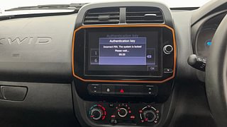 Used 2021 Renault Kwid CLIMBER 1.0 AMT Opt Petrol Automatic interior MUSIC SYSTEM & AC CONTROL VIEW
