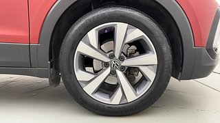 Used 2022 Volkswagen Taigun Topline 1.0 TSI AT Petrol Automatic tyres RIGHT FRONT TYRE RIM VIEW