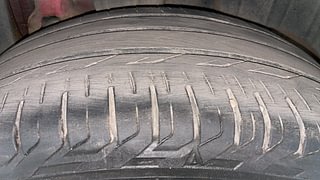 Used 2020 Mahindra XUV 300 W8 AMT (O) Diesel Diesel Automatic tyres LEFT REAR TYRE TREAD VIEW