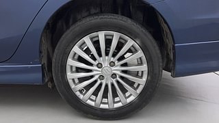 Used 2018 Maruti Suzuki Ciaz S 1.4 MT Petrol Manual tyres LEFT REAR TYRE RIM VIEW