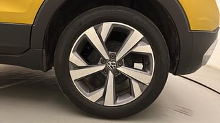 Used 2021 Volkswagen Taigun Topline 1.0 TSI AT Petrol Automatic tyres LEFT REAR TYRE RIM VIEW