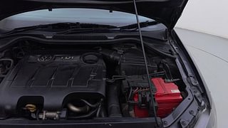 Used 2015 Volkswagen Polo [2014-2020] Comfortline 1.5 (D) Diesel Manual engine ENGINE LEFT SIDE HINGE & APRON VIEW