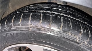 Used 2019 Hyundai Xcent [2017-2019] SX (O) Petrol Petrol Manual tyres RIGHT FRONT TYRE TREAD VIEW