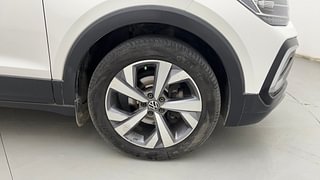 Used 2021 Volkswagen Taigun Topline 1.0 TSI MT Petrol Manual tyres RIGHT FRONT TYRE RIM VIEW