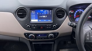 Used 2019 Hyundai Xcent [2017-2019] SX (O) Petrol Petrol Manual interior MUSIC SYSTEM & AC CONTROL VIEW