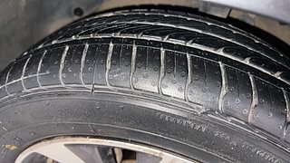 Used 2019 Hyundai Xcent [2017-2019] SX (O) Petrol Petrol Manual tyres LEFT FRONT TYRE TREAD VIEW