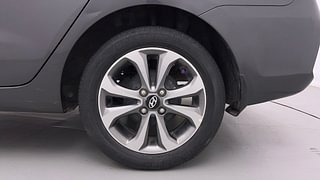 Used 2019 Hyundai Xcent [2017-2019] SX (O) Petrol Petrol Manual tyres LEFT REAR TYRE RIM VIEW