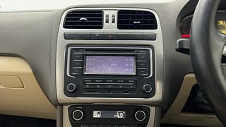 Used 2015 Volkswagen Vento [2015-2019] Highline Diesel Diesel Manual interior MUSIC SYSTEM & AC CONTROL VIEW