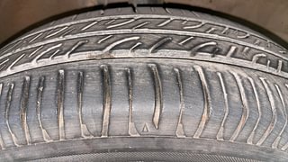 Used 2015 Maruti Suzuki Wagon R 1.0 [2010-2019] VXi Petrol Manual tyres RIGHT FRONT TYRE TREAD VIEW