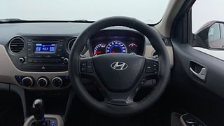 Used 2015 Hyundai Grand i10 [2013-2017] Asta AT 1.2 Kappa VTVT Petrol Automatic interior STEERING VIEW