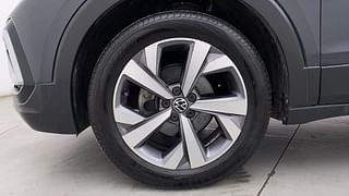Used 2023 Volkswagen Taigun Topline 1.0 TSI AT Petrol Automatic tyres LEFT FRONT TYRE RIM VIEW