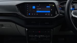 Used 2023 Volkswagen Taigun Topline 1.0 TSI AT Petrol Automatic interior MUSIC SYSTEM & AC CONTROL VIEW