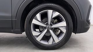 Used 2023 Volkswagen Taigun Topline 1.0 TSI AT Petrol Automatic tyres RIGHT FRONT TYRE RIM VIEW