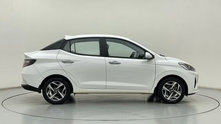 Used 2020 Hyundai Aura SX Plus 1.0 Petrol Petrol Manual exterior RIGHT SIDE VIEW