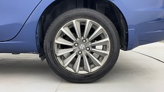 Used 2021 Maruti Suzuki Ciaz Alpha Petrol Petrol Manual tyres LEFT REAR TYRE RIM VIEW