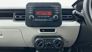 Used 2018 Maruti Suzuki Ignis [2017-2020] Zeta AMT Petrol Dual Tone Petrol Automatic interior MUSIC SYSTEM & AC CONTROL VIEW