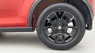 Used 2018 Maruti Suzuki Ignis [2017-2020] Zeta AMT Petrol Dual Tone Petrol Automatic tyres LEFT REAR TYRE RIM VIEW