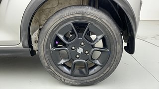 Used 2017 Maruti Suzuki Ignis [2017-2020] Alpha MT Petrol Petrol Manual tyres LEFT REAR TYRE RIM VIEW