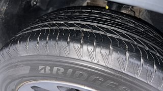 Used 2021 Tata Safari XZA Plus Adventure Diesel Automatic tyres LEFT FRONT TYRE TREAD VIEW