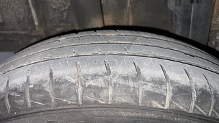 Used 2022 Renault Triber RXT Petrol Manual tyres RIGHT REAR TYRE TREAD VIEW