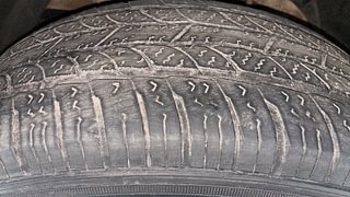 Used 2016 Mahindra XUV500 [2015-2018] W10 Diesel Manual tyres LEFT FRONT TYRE TREAD VIEW