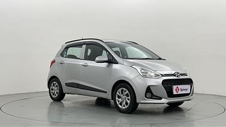 Used 2017 Hyundai Grand i10 [2017-2020] Sportz (O) 1.2 kappa VTVT CNG (Outside Fitted) Petrol+cng Manual exterior RIGHT FRONT CORNER VIEW